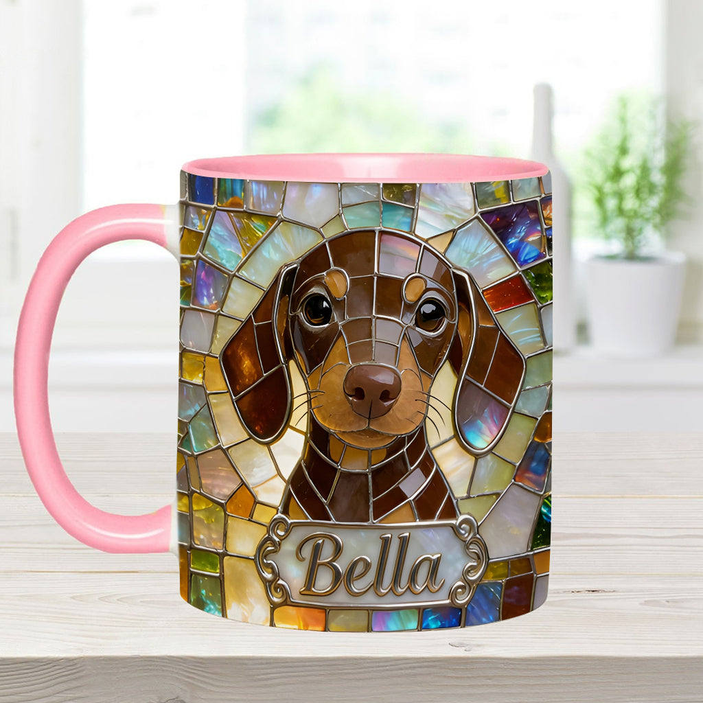 Love Dogs - Personalized Dog Accent Mug & Coaster