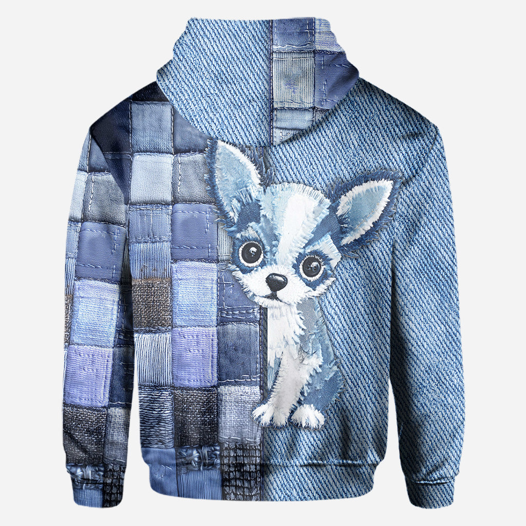 Liebe Chihuahua - Personalisiertes T-Shirt mit Hundemotiv