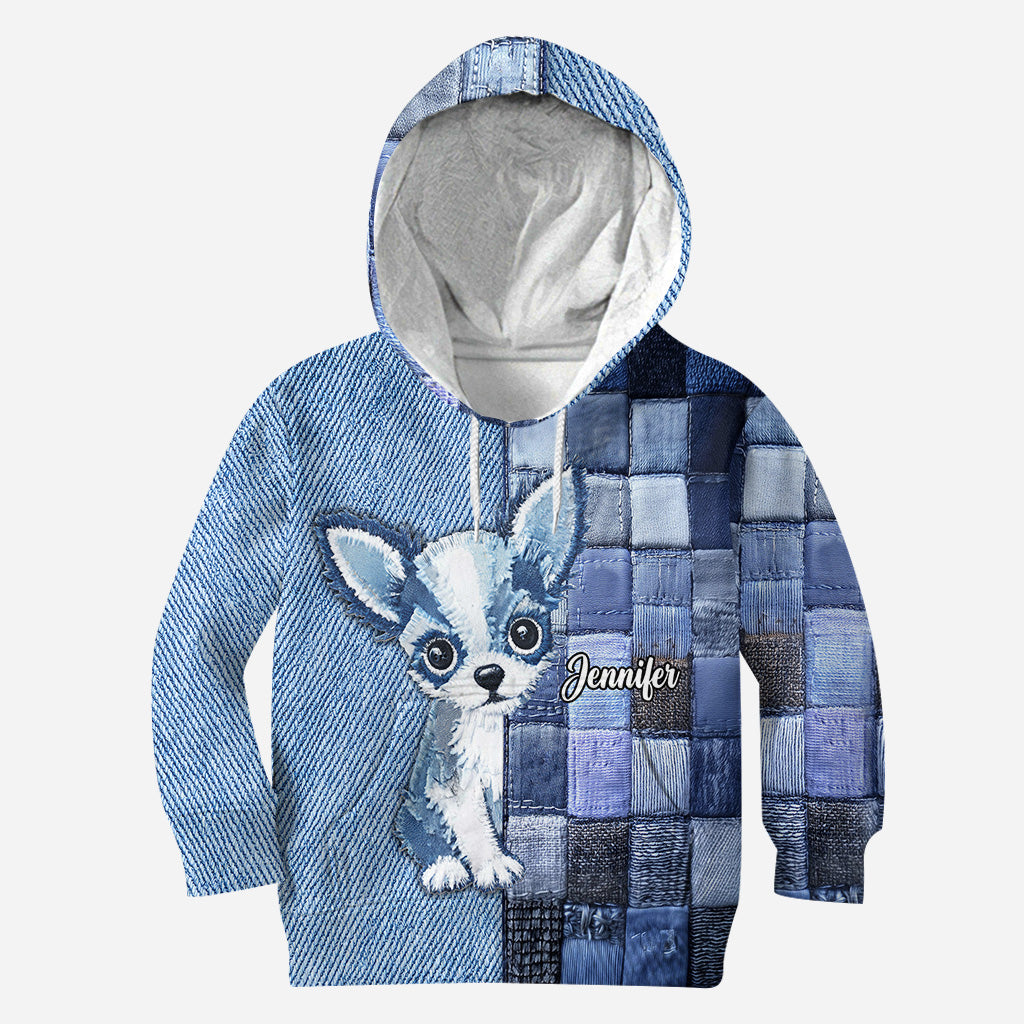 Liebe Chihuahua - Personalisiertes T-Shirt mit Hundemotiv