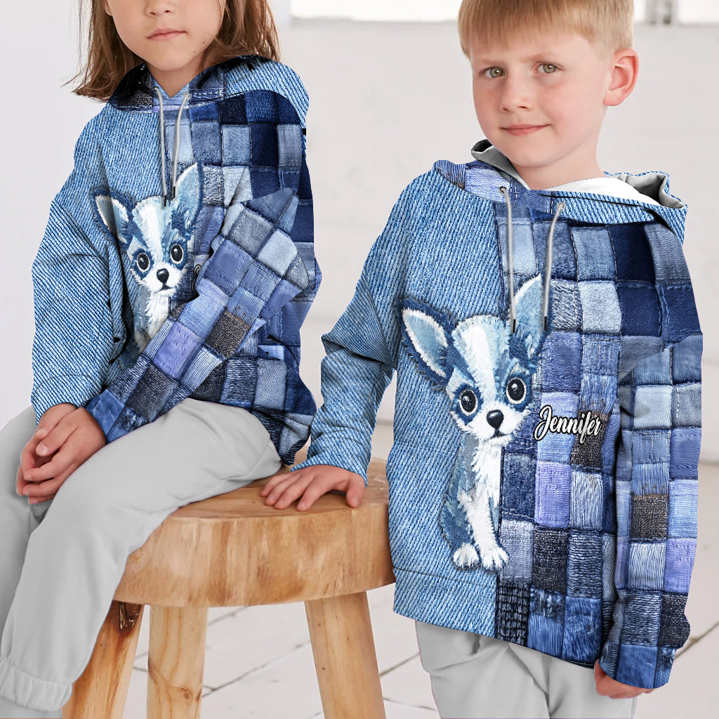 Liebe Chihuahua - Personalisiertes T-Shirt mit Hundemotiv