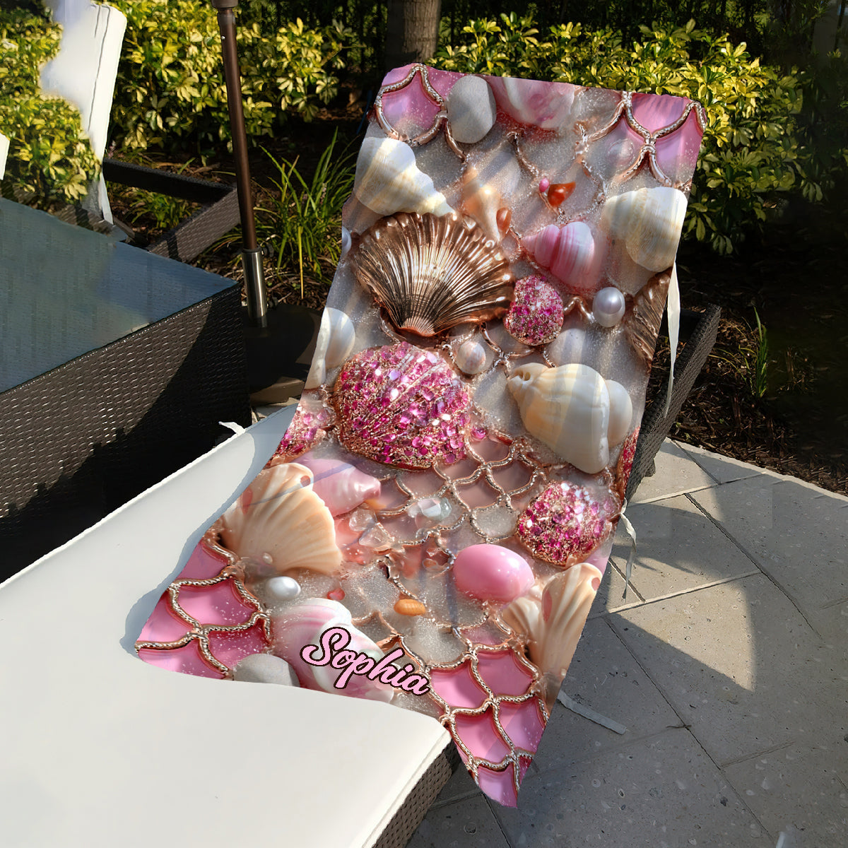 Love Sea – Personalisiertes Strandtuch für Meeresliebhaber