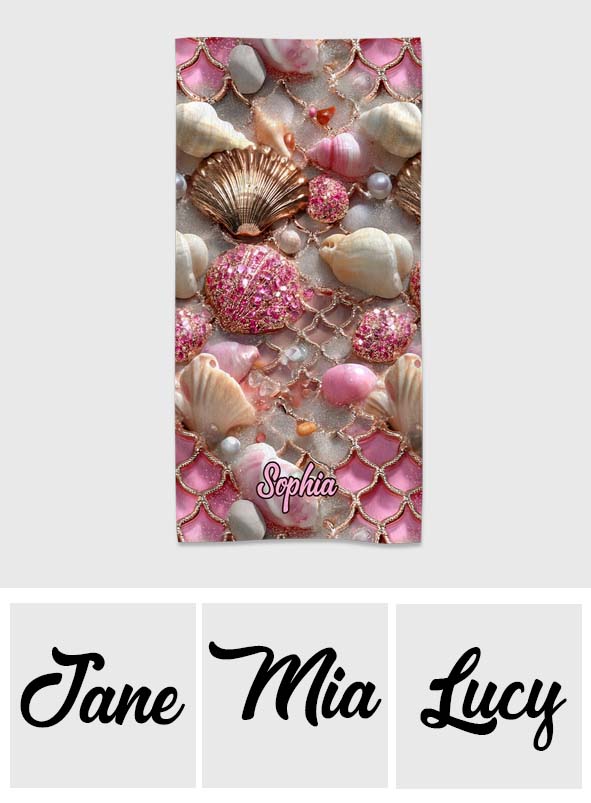 Love Sea – Personalisiertes Strandtuch für Meeresliebhaber