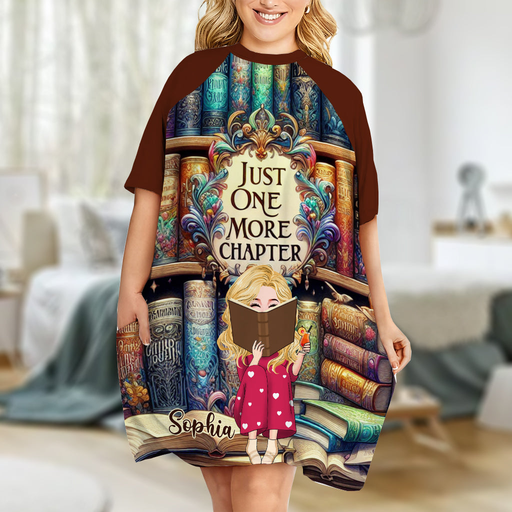 Nur noch ein Kapitel – personalisiertes Schlafshirt aus Buchform