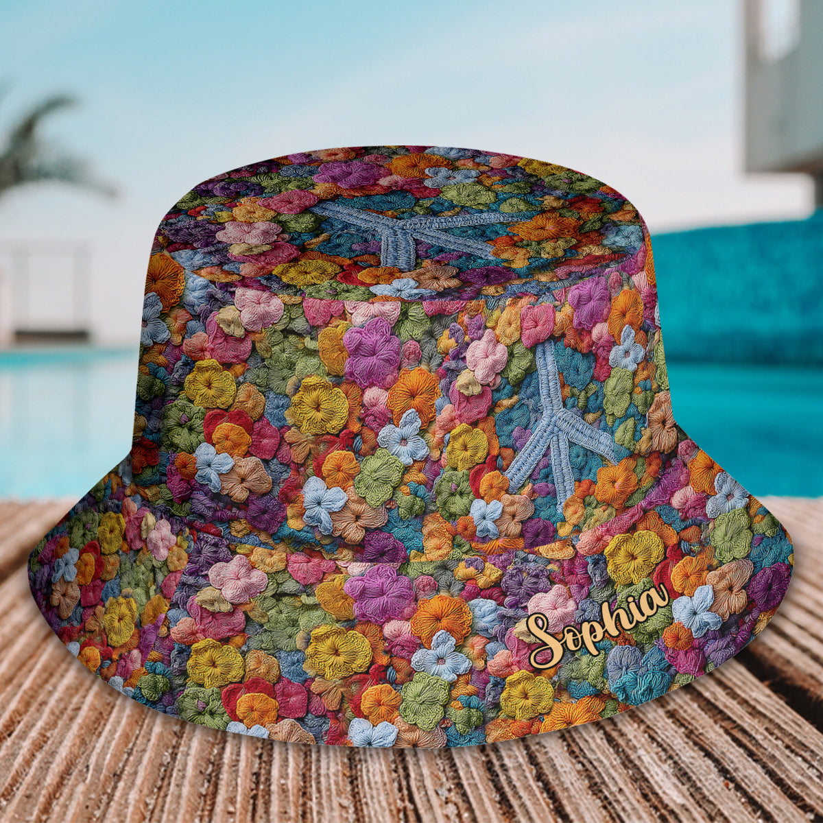Hippie Soul – Personalisierter Hippie-Bucket-Hat