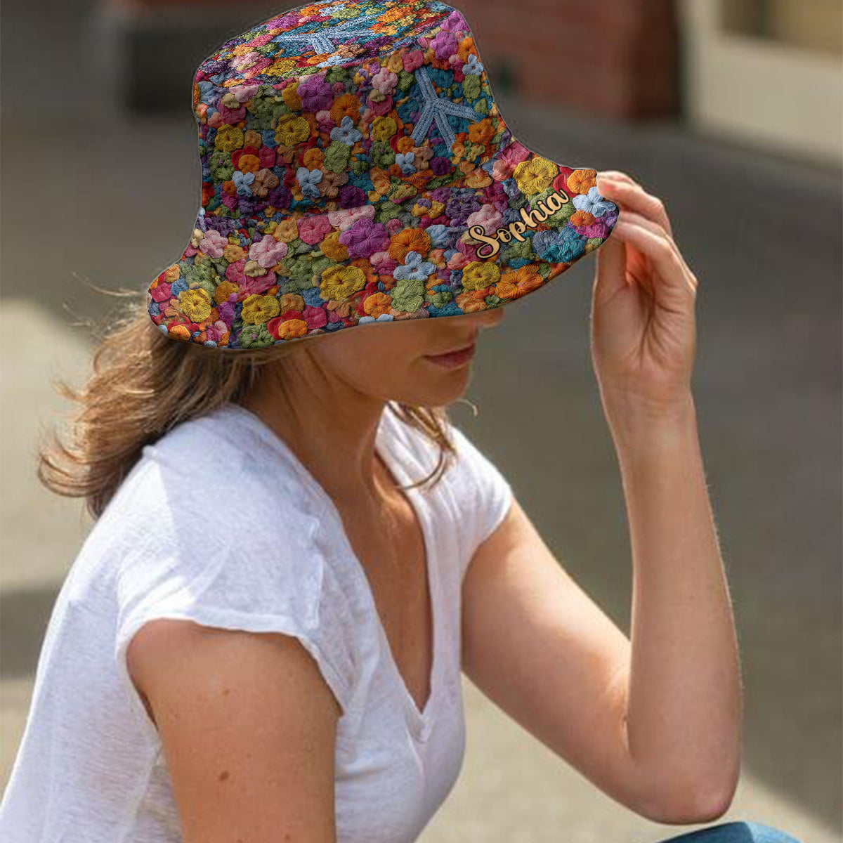Hippie Soul – Personalisierter Hippie-Bucket-Hat