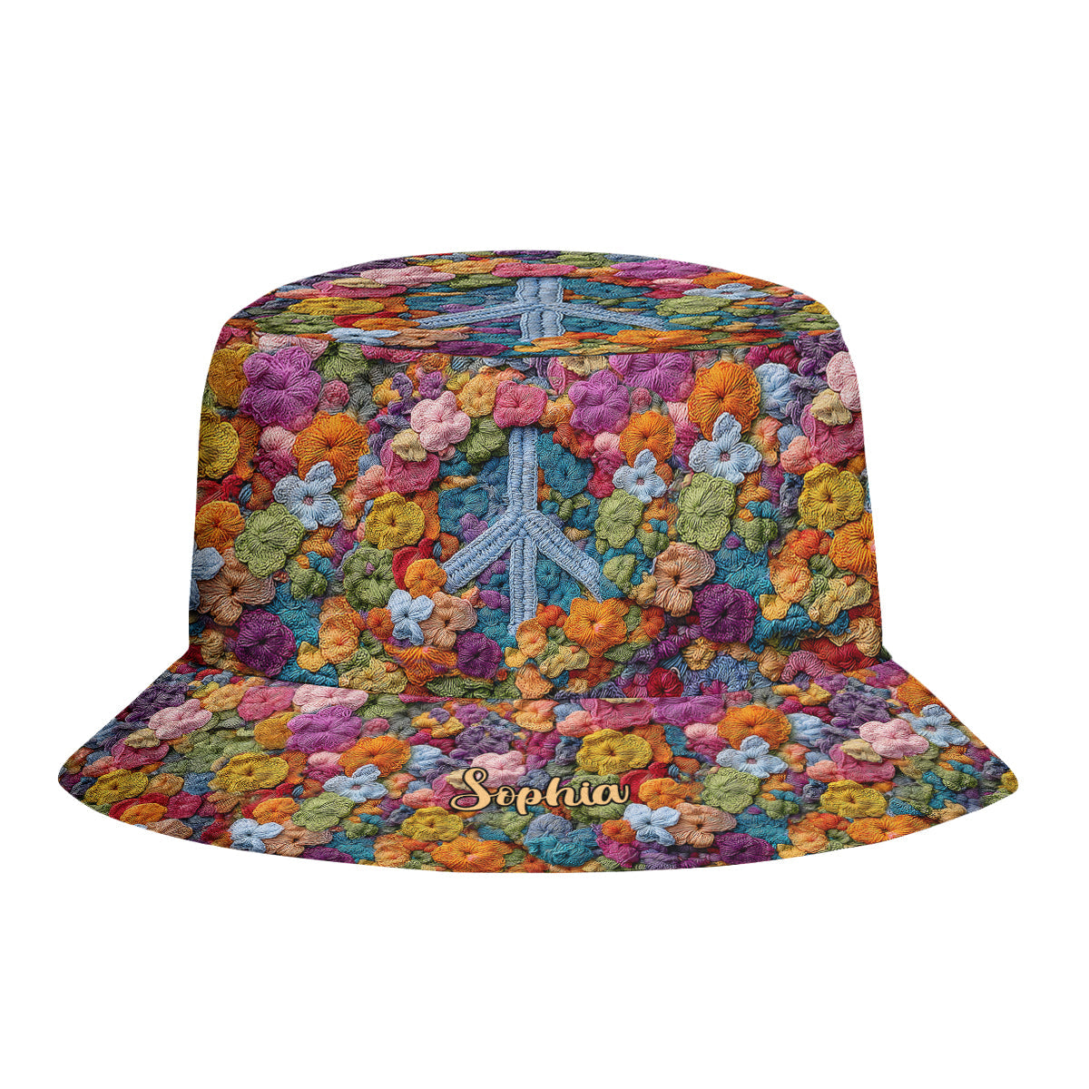 Hippie Soul – Personalisierter Hippie-Bucket-Hat