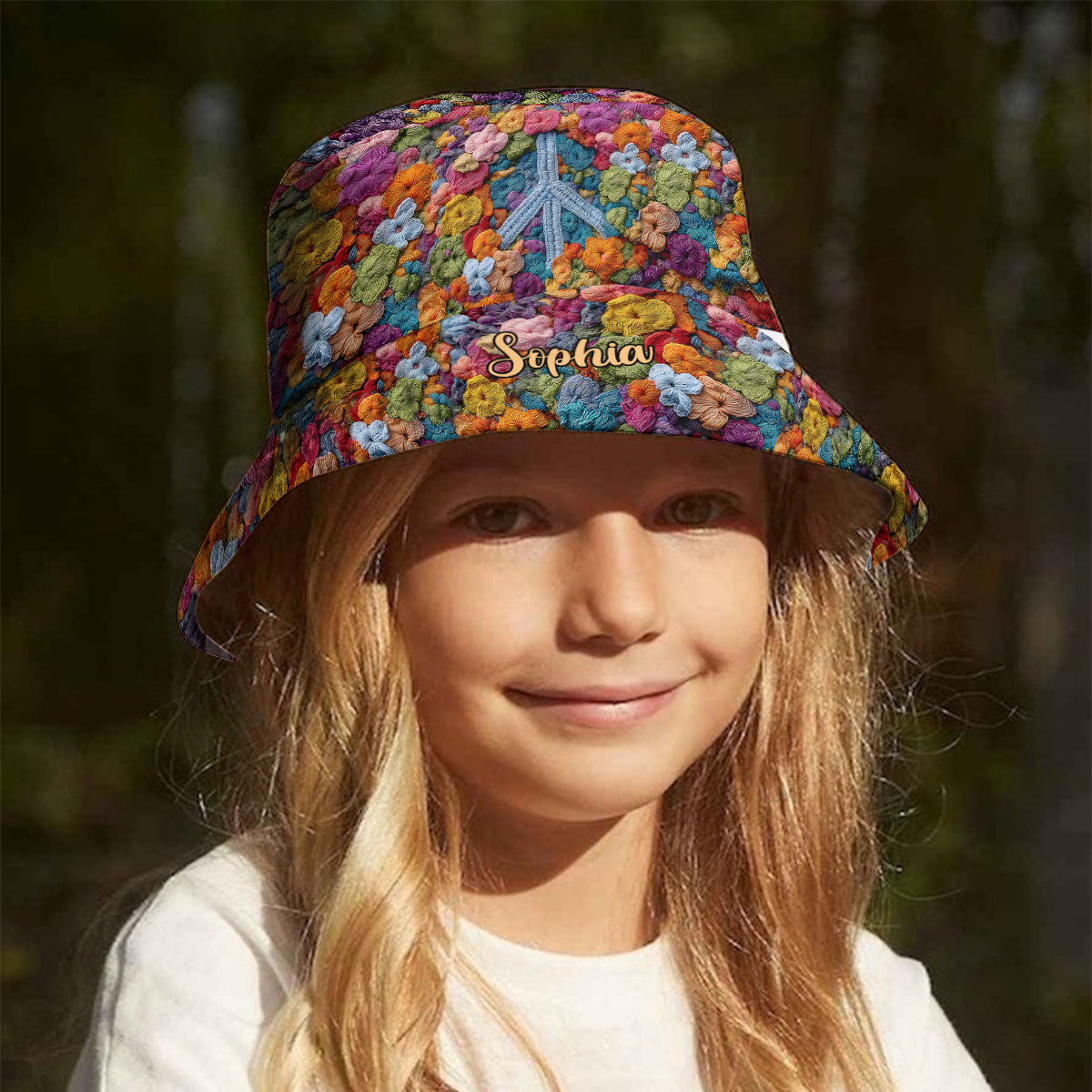 Hippie Soul – Personalisierter Hippie-Bucket-Hat