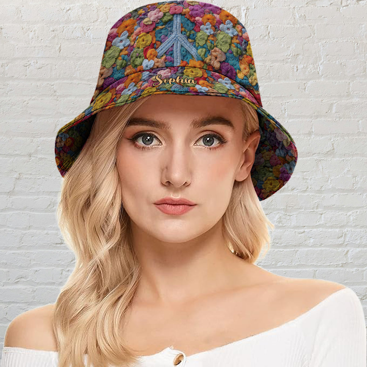 Hippie Soul – Personalisierter Hippie-Bucket-Hat