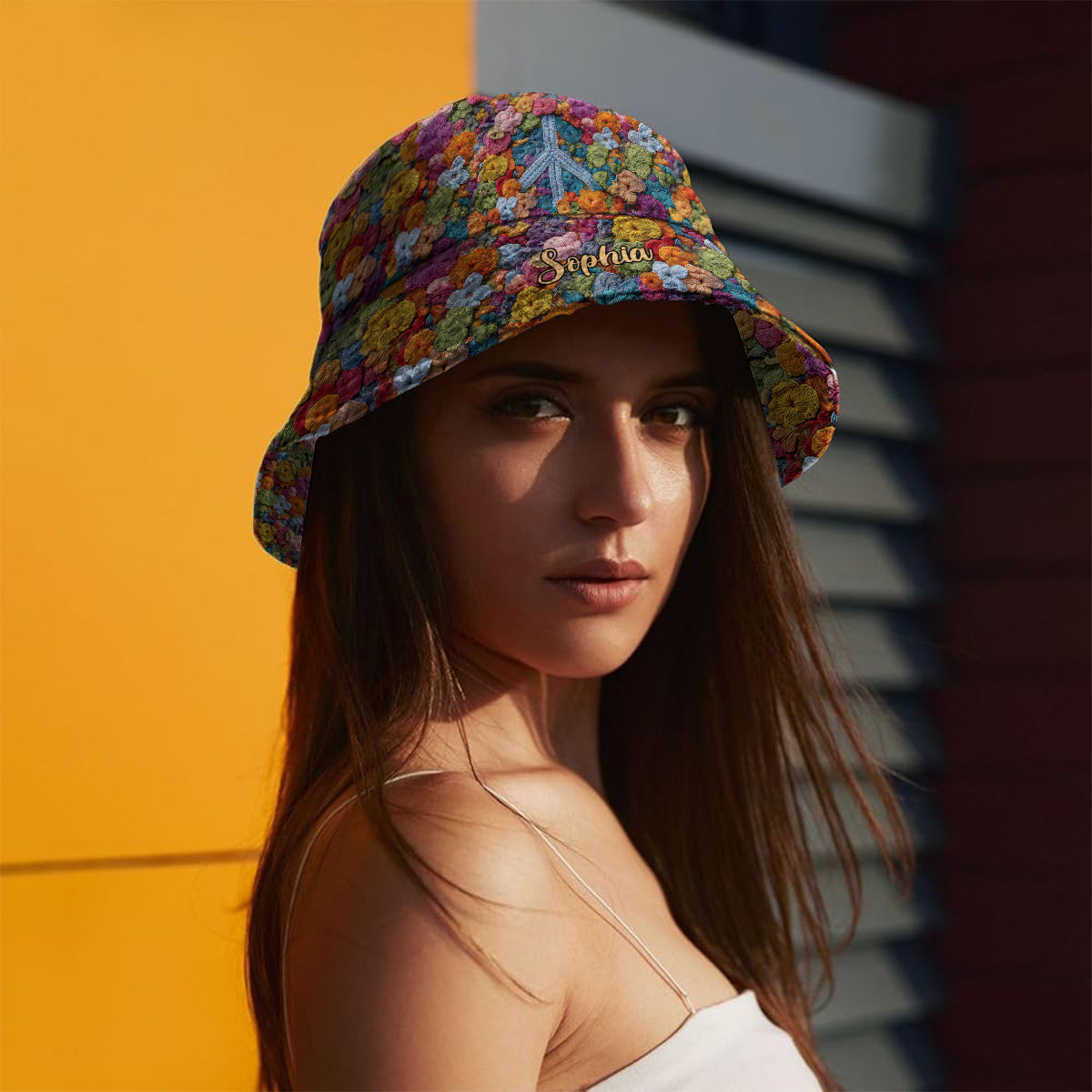 Hippie Soul – Personalisierter Hippie-Bucket-Hat