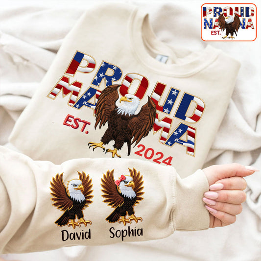 Proud Mama - Personalized Mother All Over Shirt