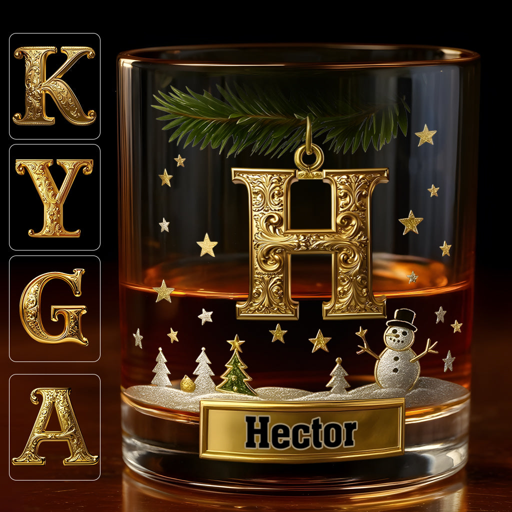 Frohe Weihnachten! – Personalisiertes Whiskyglas für die Familie