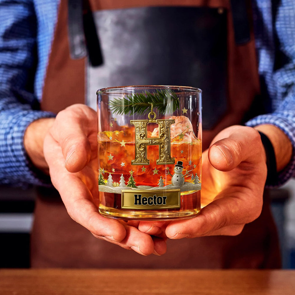 Frohe Weihnachten! – Personalisiertes Whiskyglas für die Familie