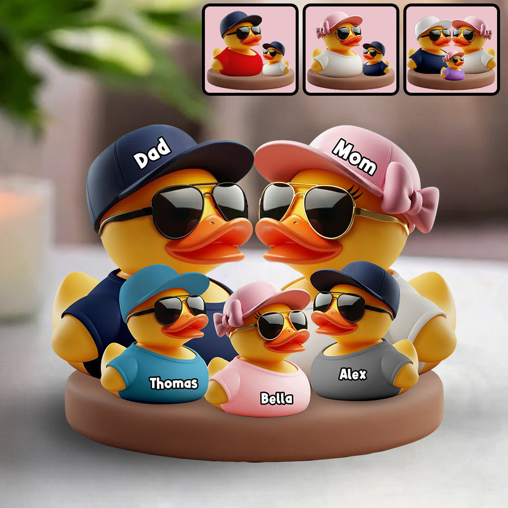 Funny Family - Personalized Family Custom Shaped Acrylic Plaque