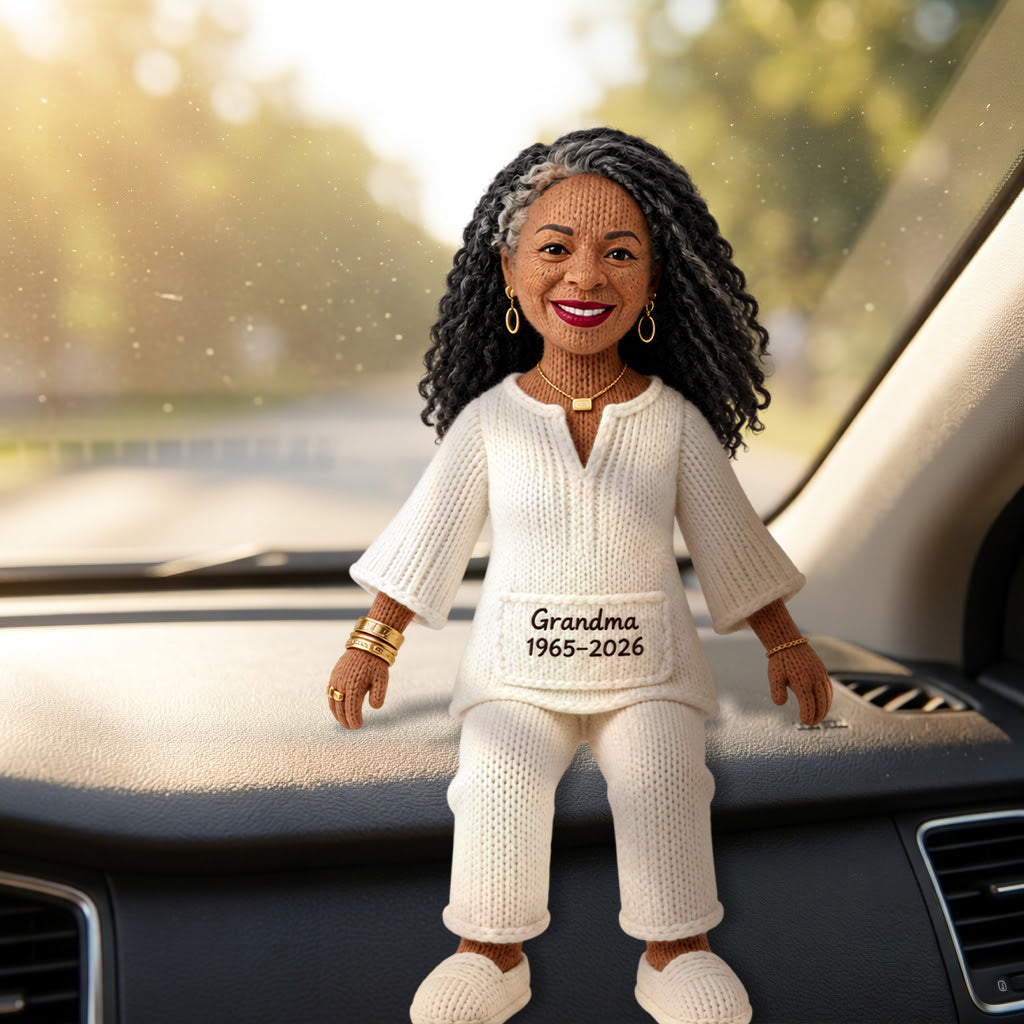 Custom From Any Photo - Personalized Memorial Posable Plush Doll