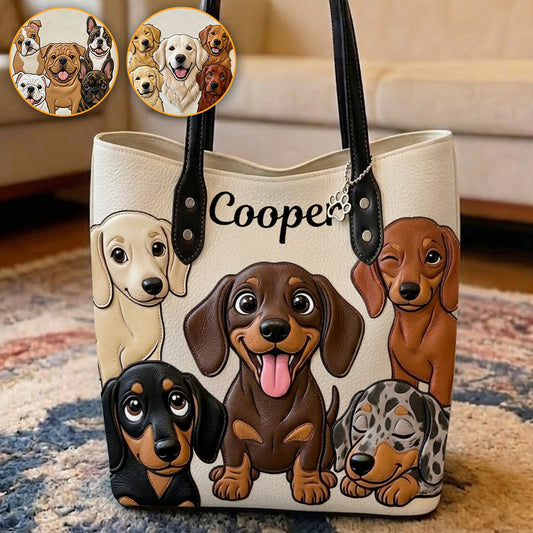 Dackel Liebe - Personalisierte Hundetasche
