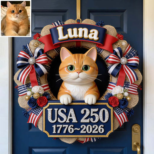 Jedes Foto eines süßen Haustiers 250 Jahre - Personalisiertes Hunde-Holzschild in individueller Form