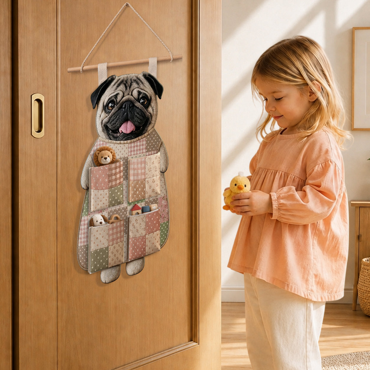 Gift for Pet Owner - Personalized Dog Hanging Organizer