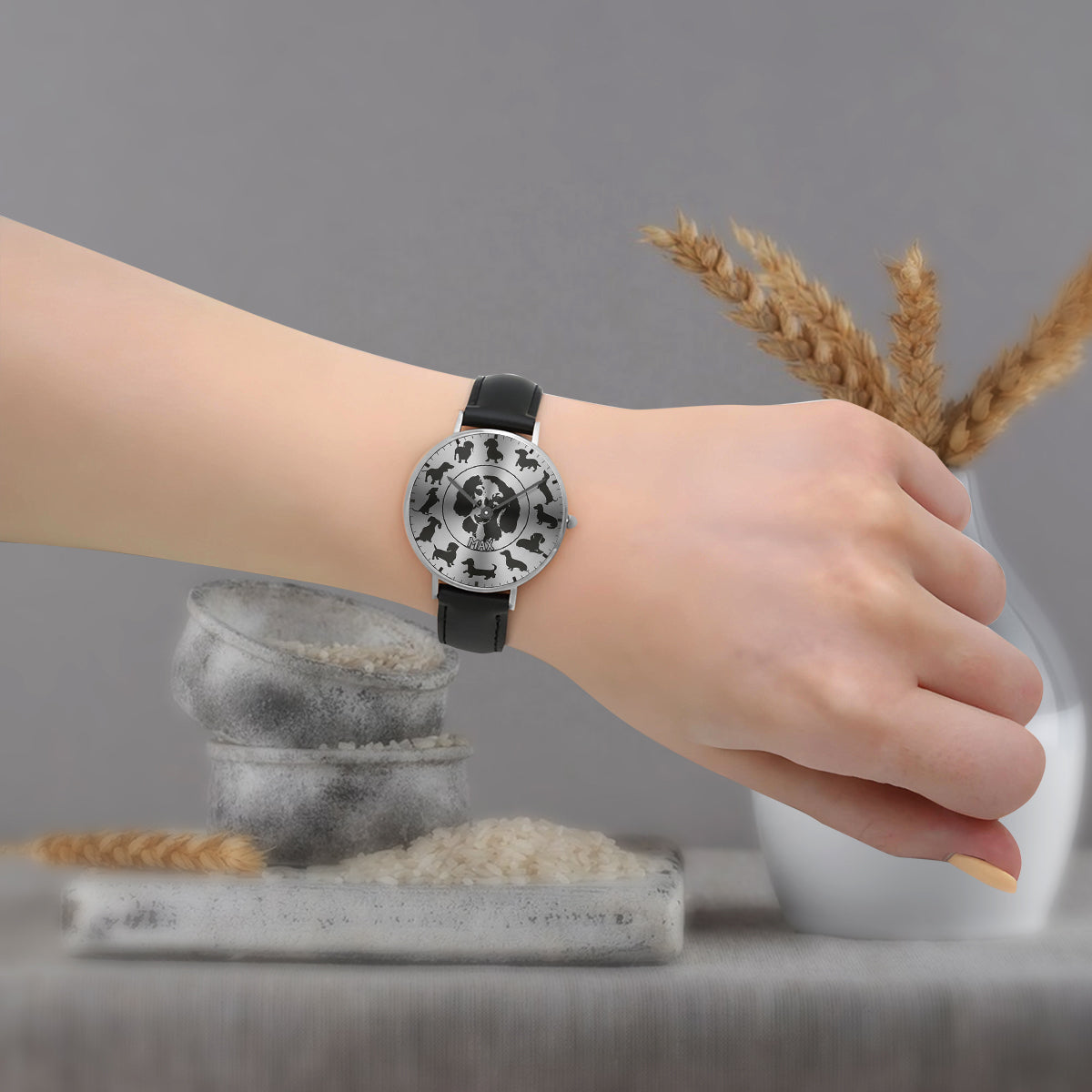 Proud Dog Dad/Dog Mom - Personalized Dog Hand Watch