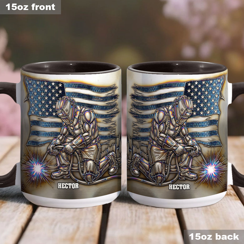 Welder Master - Personalized Welder Accent Mug