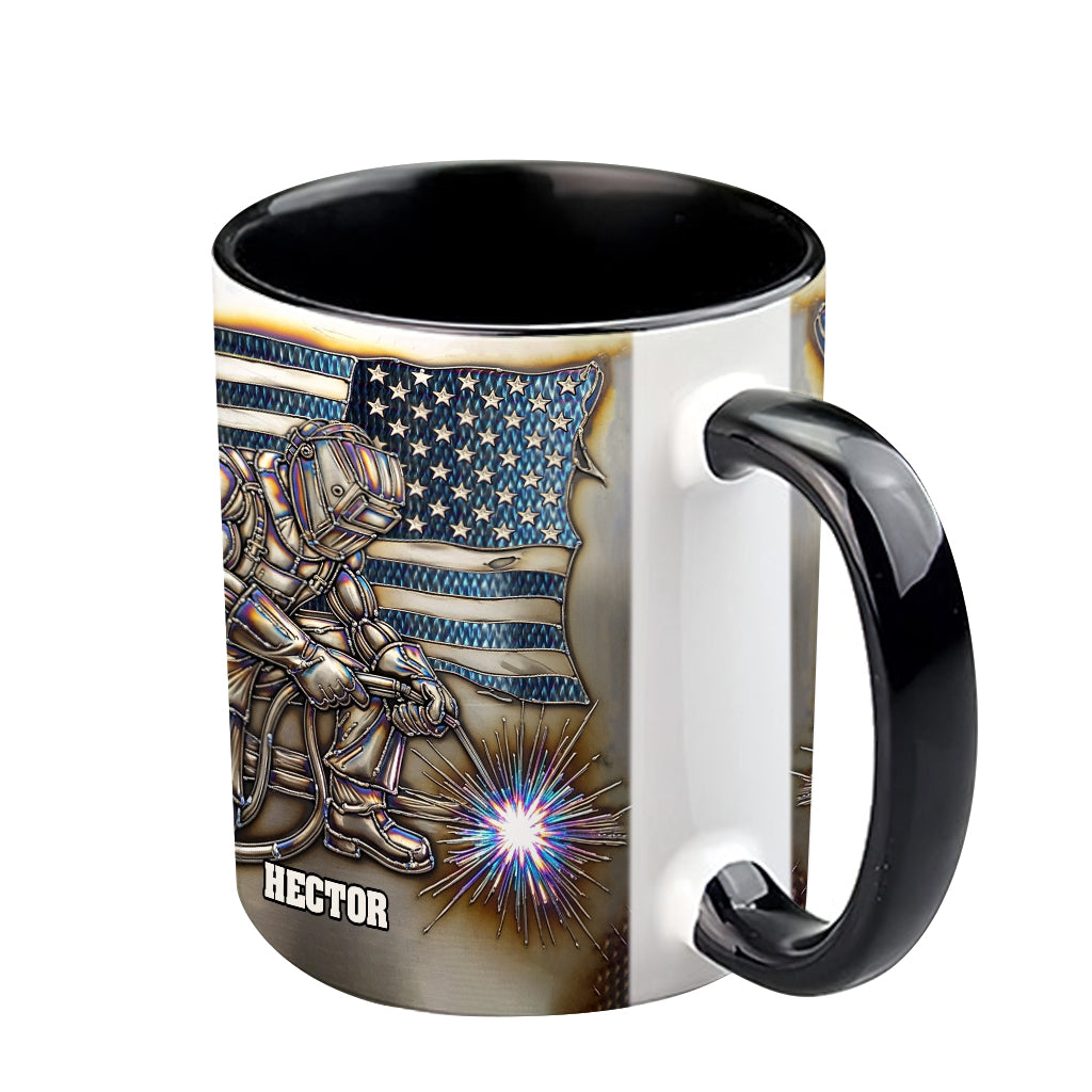 Welder Master - Personalized Welder Accent Mug