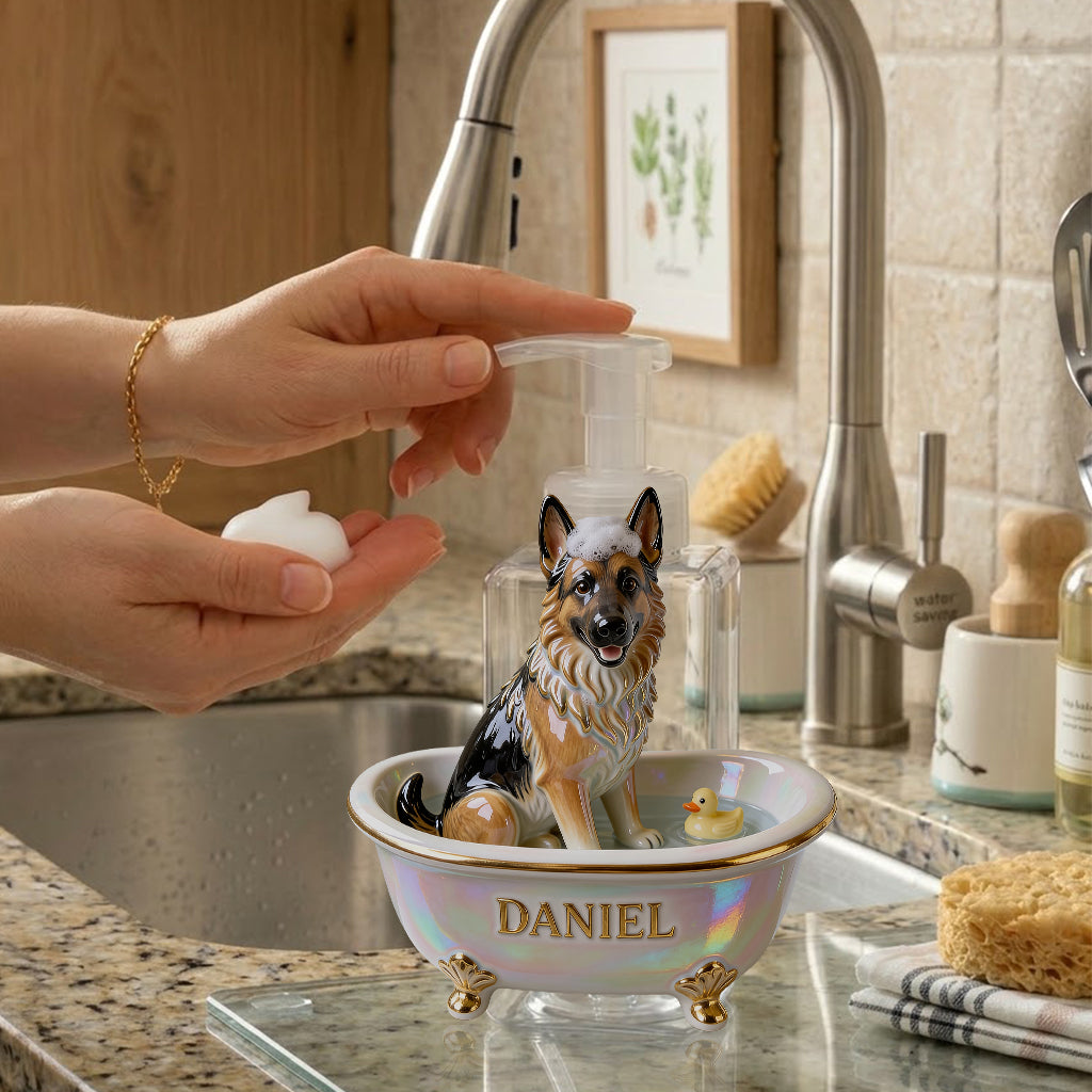 Custom Any Pet Photo - Personalized Dog Soap Dispenser