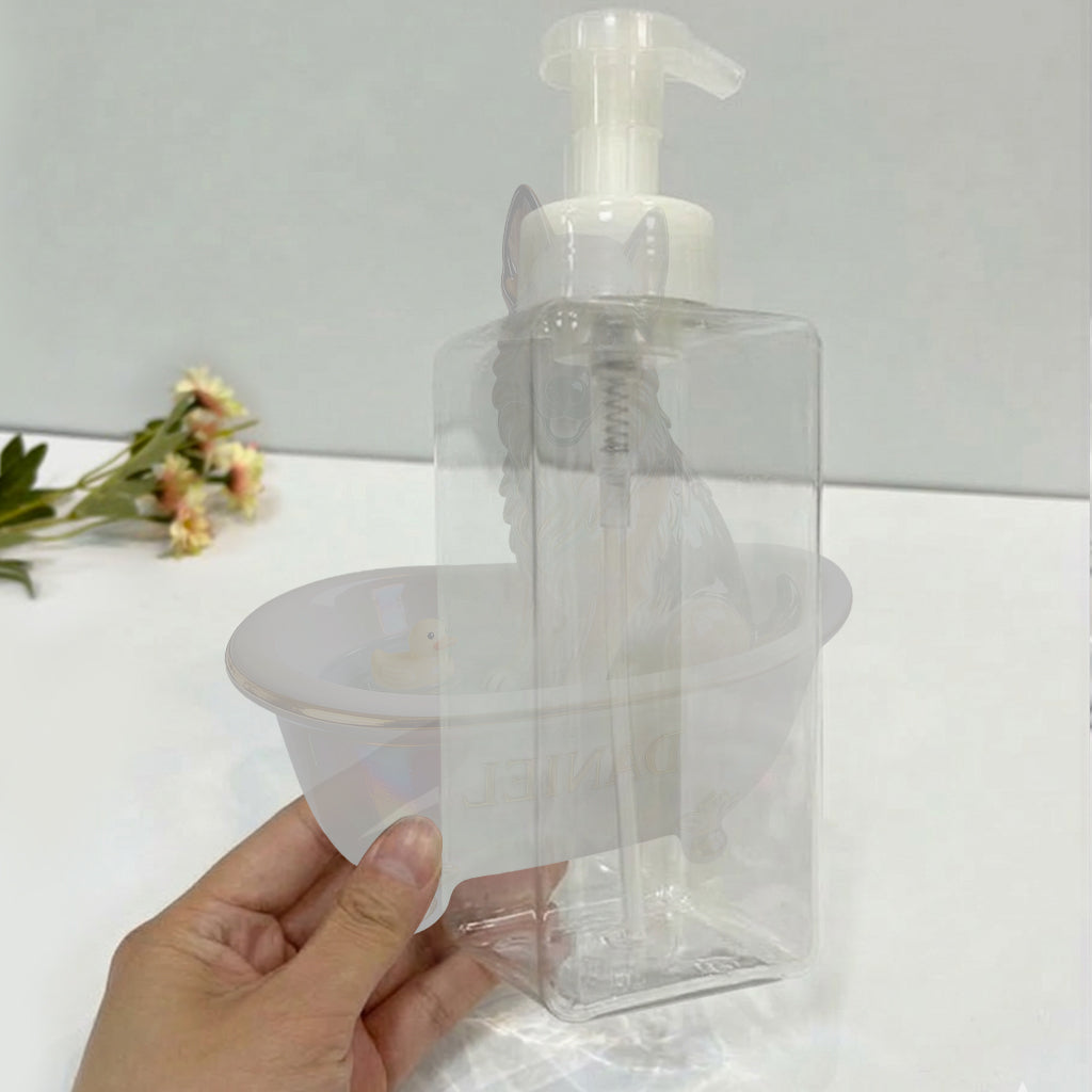 Custom Any Pet Photo - Personalized Dog Soap Dispenser