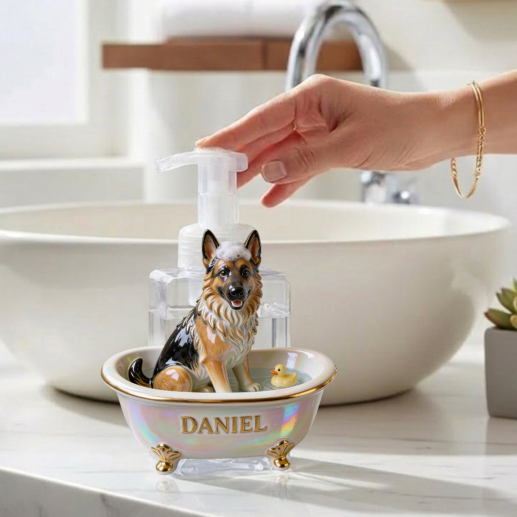 Custom Any Pet Photo - Personalized Dog Soap Dispenser