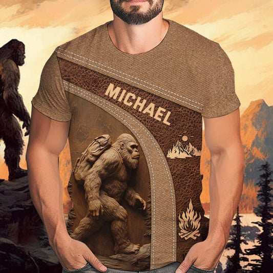 Sasquatch - Personalisiertes Wandershirt