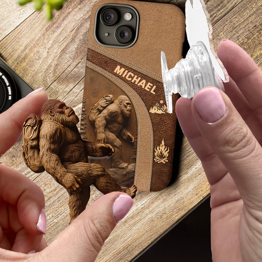 Sasquatch - Personalized Hiking Full Print Phone Case