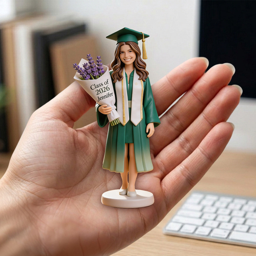 Klasse von - Personalisierte Abschlussfeier Premium 3D Figur