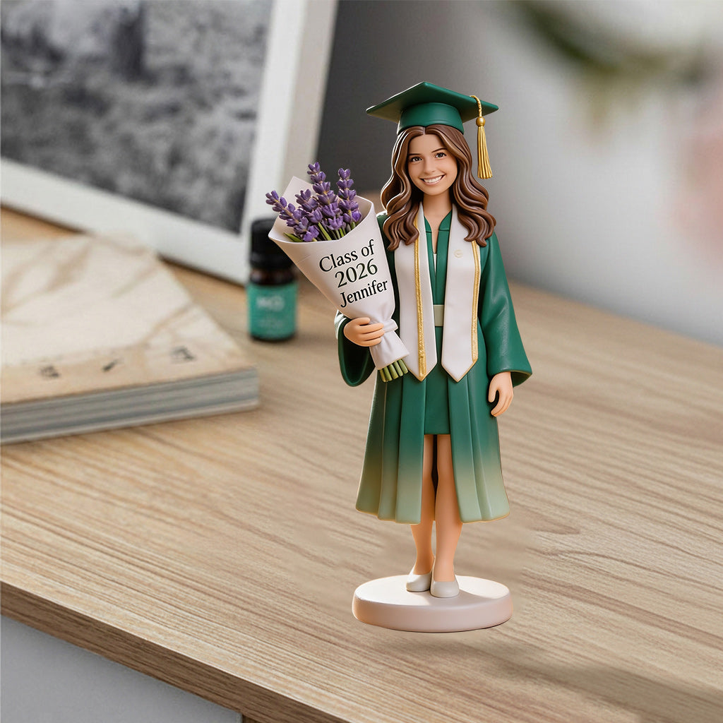 Klasse von - Personalisierte Abschlussfeier Premium 3D Figur