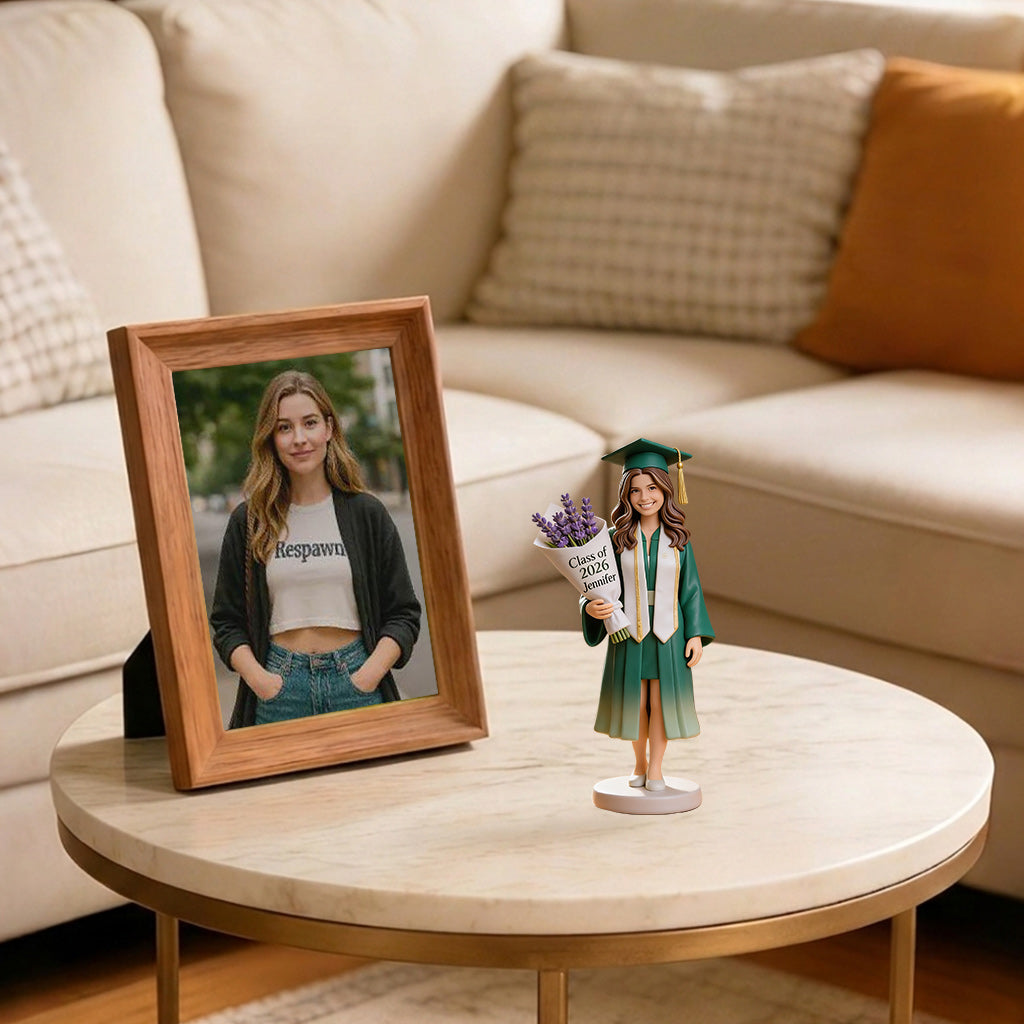 Klasse von - Personalisierte Abschlussfeier Premium 3D Figur