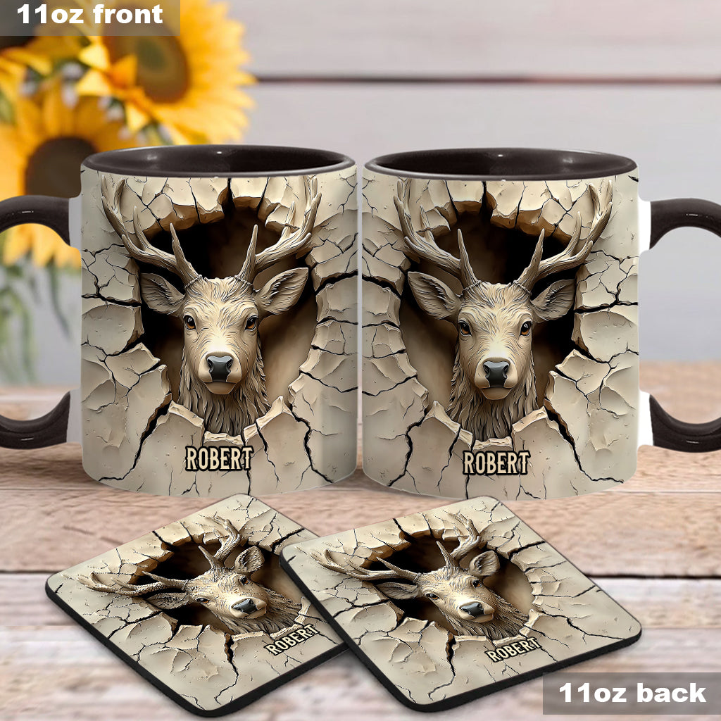 Love Hunting - Personalized Hunting Accent Mug
