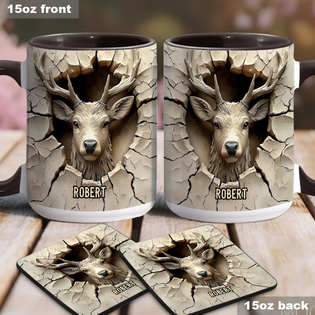 Love Hunting - Personalized Hunting Accent Mug