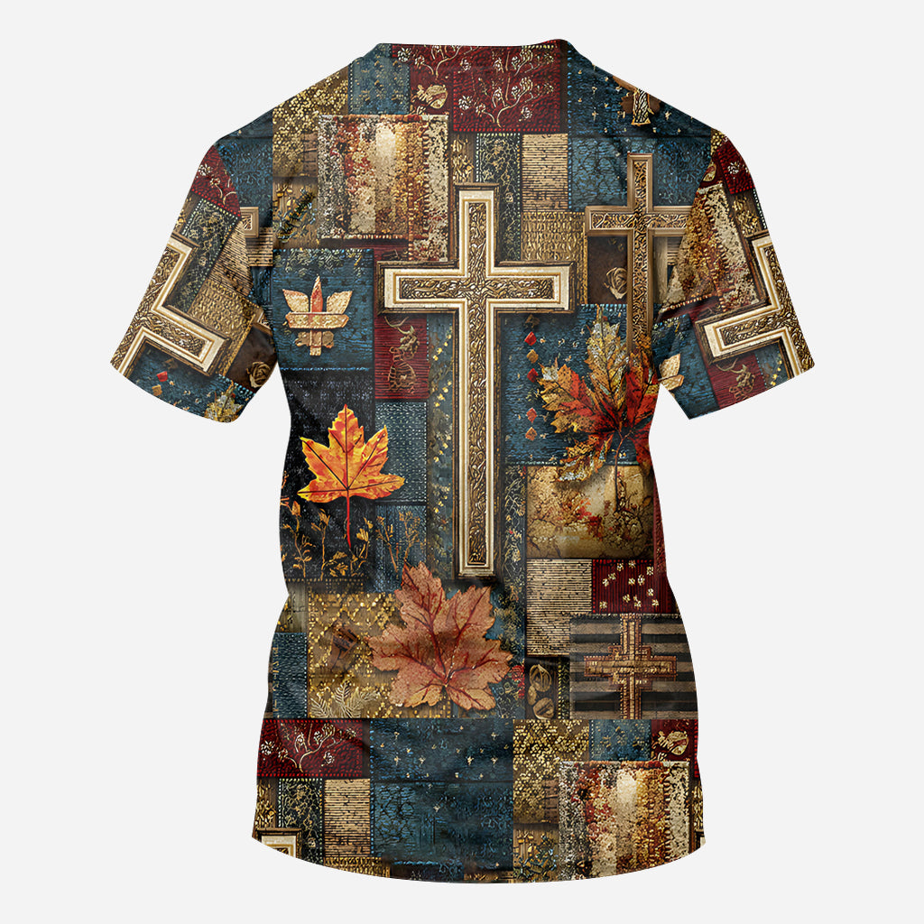 Fall For Jesus - Personalized Christian All Over Shirt