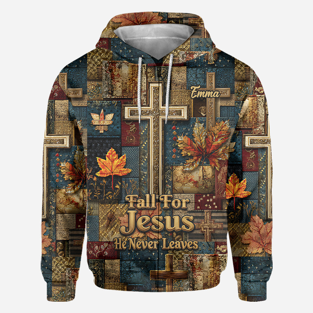 Fall For Jesus - Personalized Christian All Over Shirt
