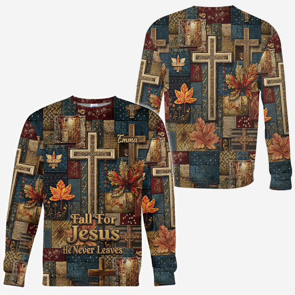 Fall For Jesus - Personalized Christian All Over Shirt