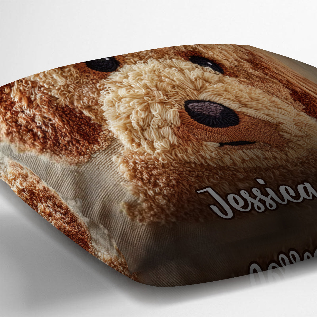 Poodle Lovers - Personalized Poodles Throw Pillow