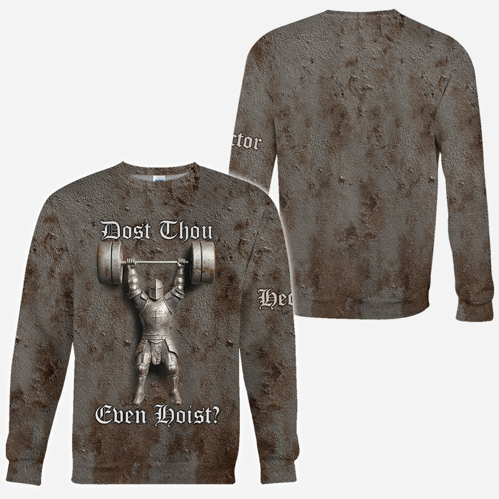 Dost Thou Even Hoist? - Personalized Fitness All Over Shirt