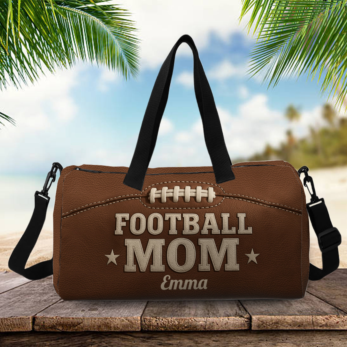 Personalisierte Fußball-Sporttasche für Mama/Papa/Oma/Onkel/Tante...