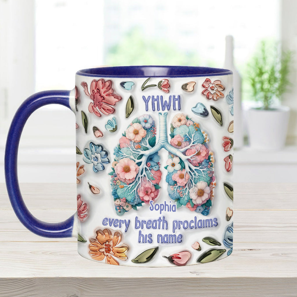 YHWH spricht seinen Namen - Personalisierte Tasse mit christlichem Akzent