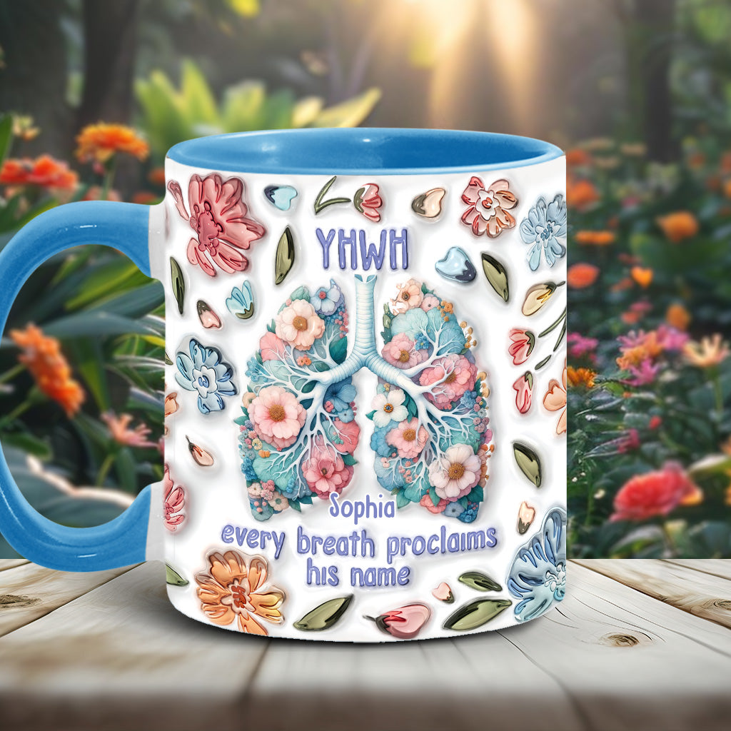 YHWH spricht seinen Namen - Personalisierte Tasse mit christlichem Akzent