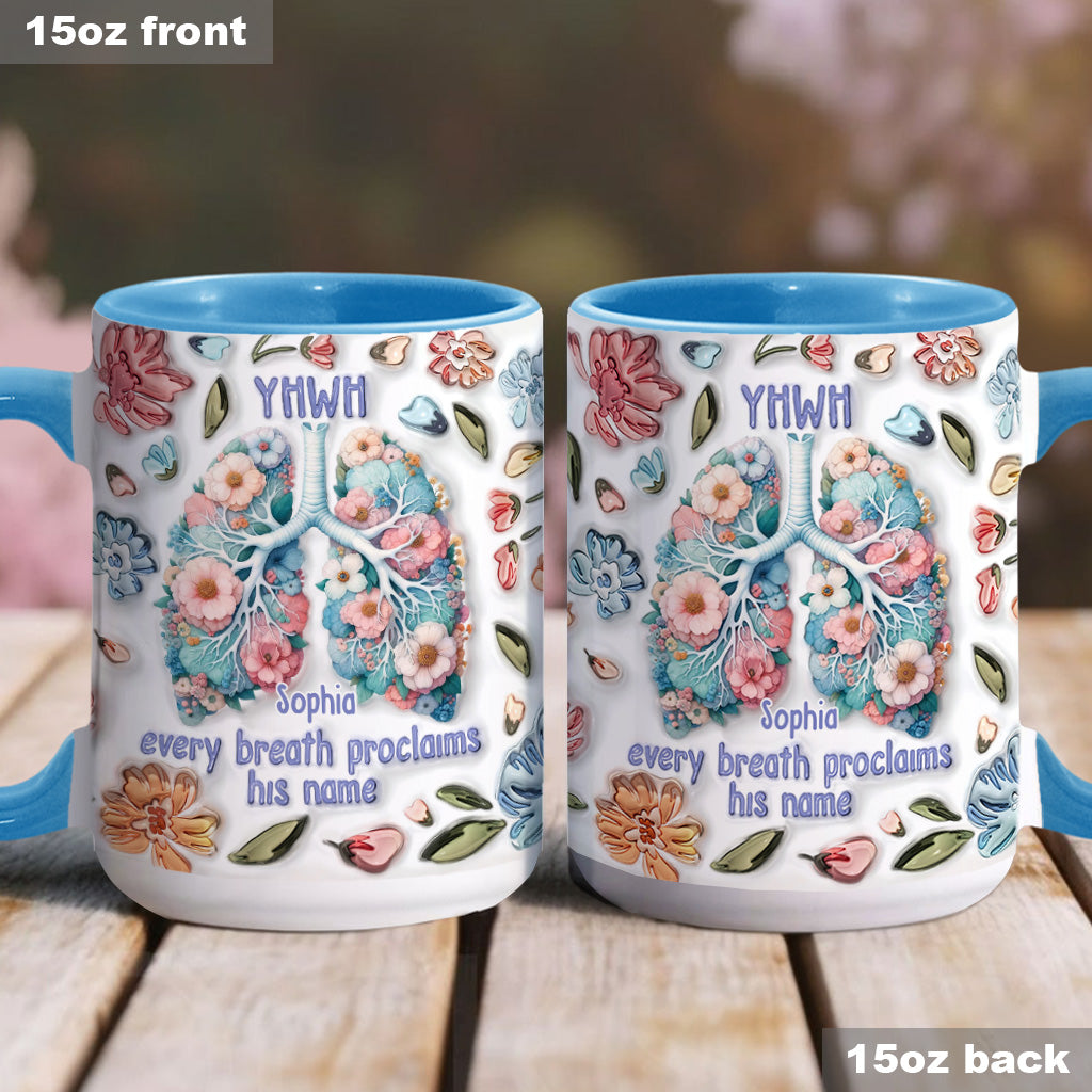 YHWH spricht seinen Namen - Personalisierte Tasse mit christlichem Akzent