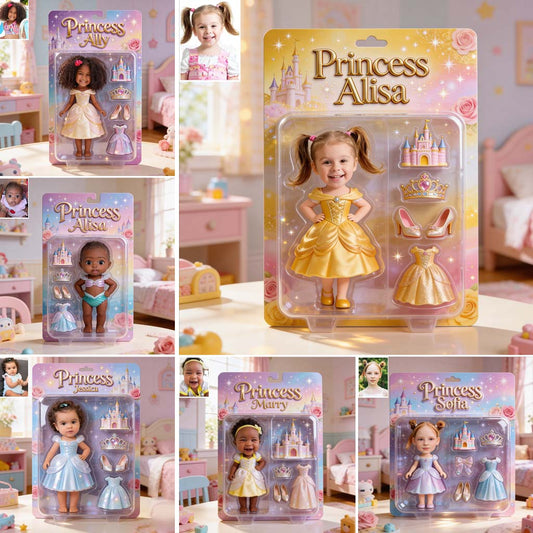 Magical Princess - Personalized Kid Custom Shaped Acrylic Plaque