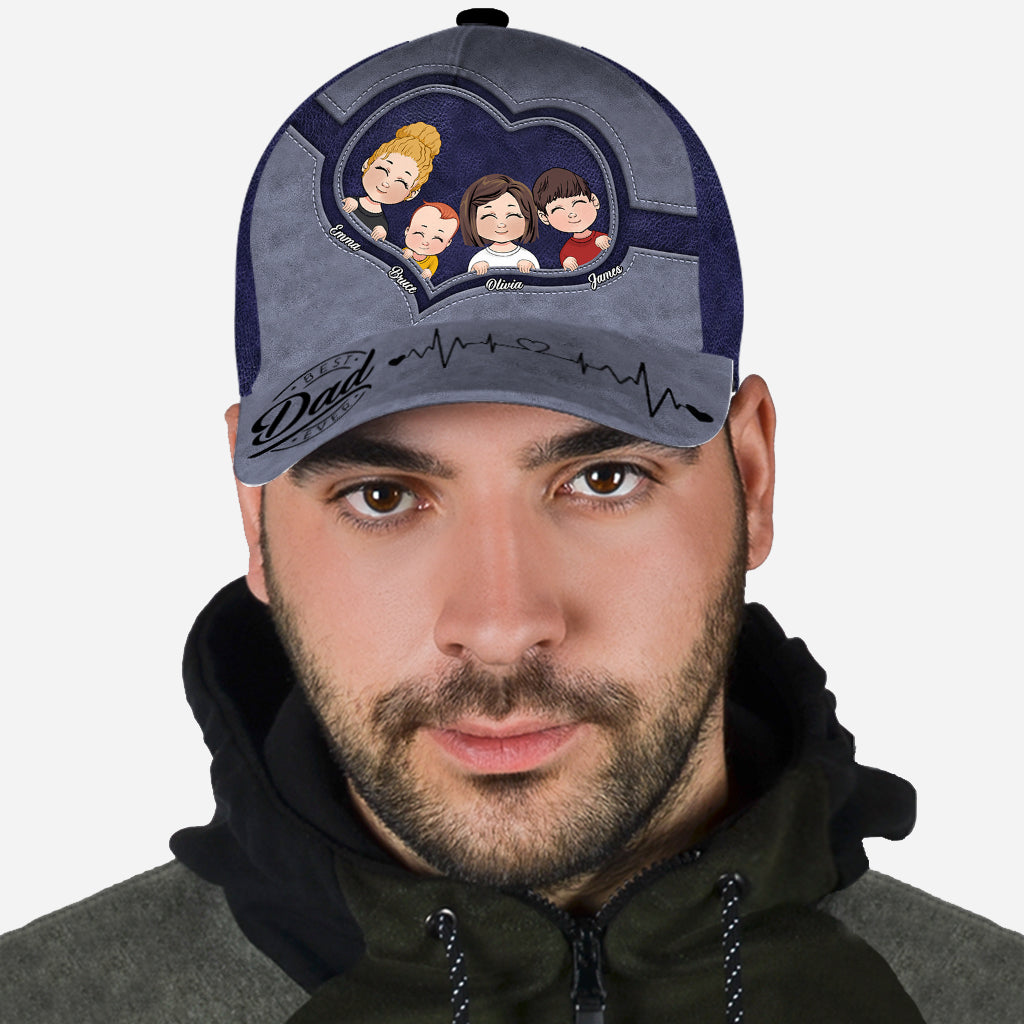 Bester Papa aller Zeiten – Personalisierte klassische Vaterkappe