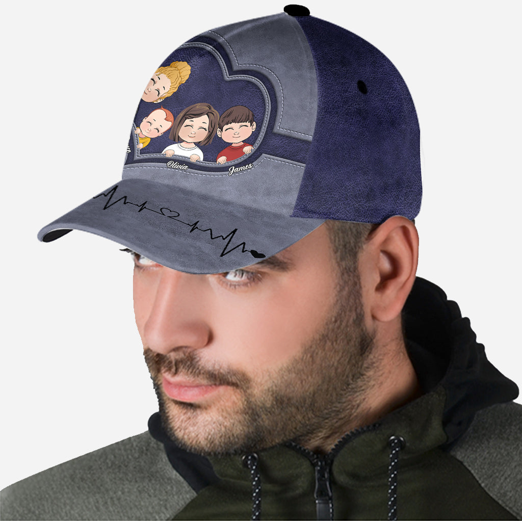 Bester Papa aller Zeiten – Personalisierte klassische Vaterkappe