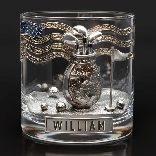 Love Golf – Personalisiertes Golf-Whiskyglas