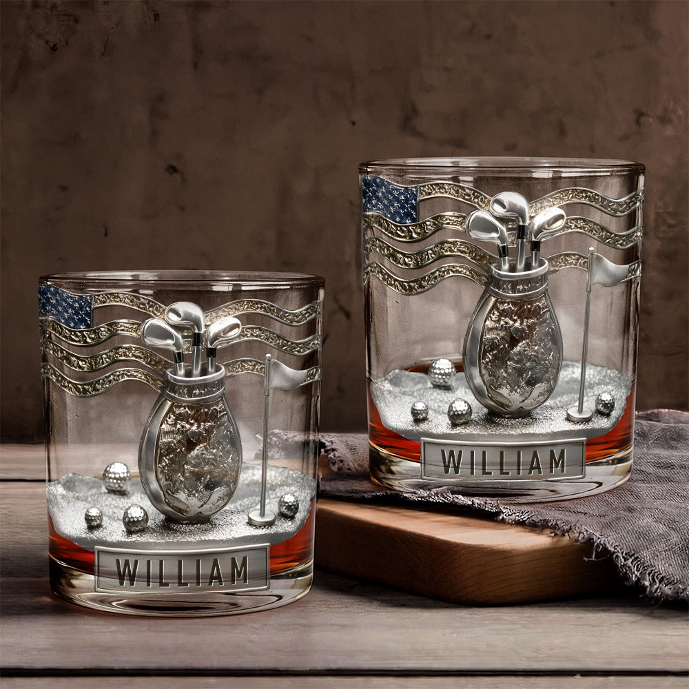 Love Golf – Personalisiertes Golf-Whiskyglas