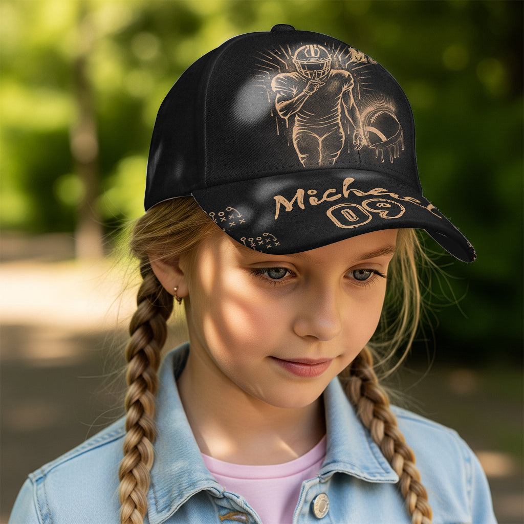 Football Mom Bleach Style - Personalisierte klassische Fußballkappe