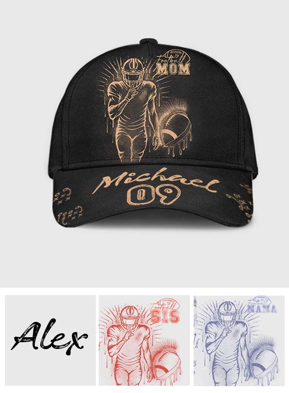 Football Mom Bleach Style - Personalisierte klassische Fußballkappe